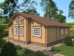 Warm Timber House “Palace Mosaic”