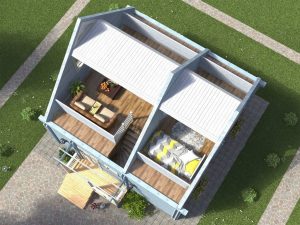 Two-Storey House “Teremok” (Winter Package)