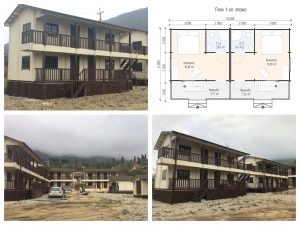 The two-storey guest house “Grant”