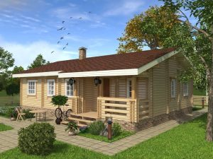 Double-Timber House “Lapland”