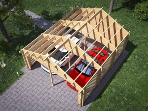 The double carport “Together is More Fun”