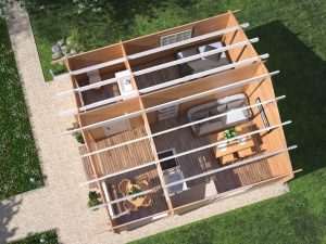 The summer house “Ray of Sunshine”
