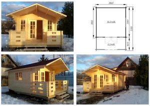 The garden cabin “Etalon Plus”