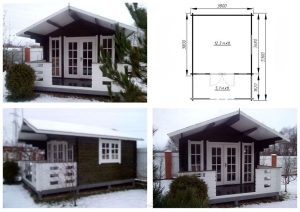 The garden cabin “Etalon Plus”