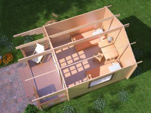The garden cabin “Etalon Plus”
