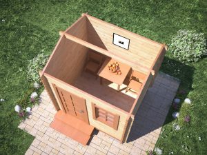 🇬🇧 Country Utility Cabin 2.5 × 2.3