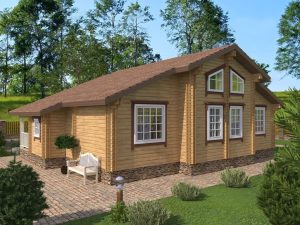 Warm Timber House “Palace Mosaic”