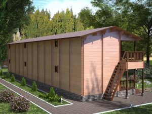 Two-Storey Mini-Hotel “The Thrice-Ninth Kingdom”