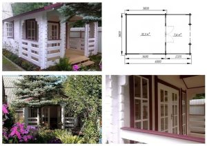 The garden cabin “Etalon Plus”