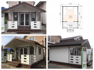 The garden cabin “Etalon Plus”