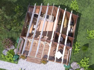 Garden House “Chalet with Terrace”