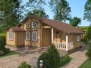 Warm Timber House “Palace Mosaic”