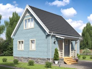 Two-Storey House “Teremok” (Winter Package)