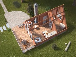 Winter House “Hut on the Edge”