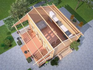 Garden Cabin “Cascade of Emotions”