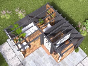Corner Gazebo
