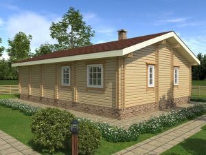 Double-Timber House “Lapland”