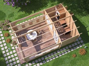 Gazebo “Vinogradnenkaya”