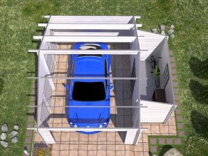Storage Shed Carport “Owner’s Dream”