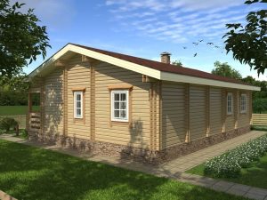 Double-Timber House “Lapland”