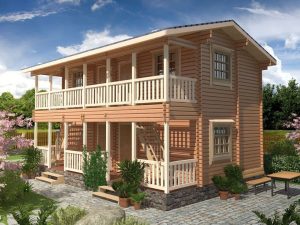 The two-storey guest house “Grant”