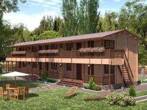 Two-Storey Mini-Hotel “The Thrice-Ninth Kingdom”