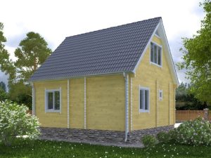 Two-Storey House “Teremok” (Summer Package)