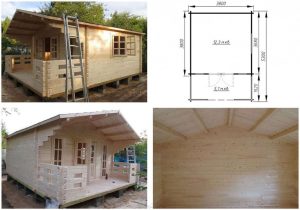 The garden cabin “Etalon Plus”
