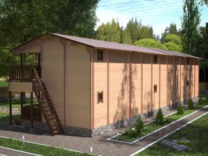 Two-Storey Mini-Hotel “The Thrice-Ninth Kingdom”