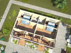 Two-Storey Guest House “Quartet”