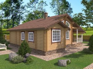 Warm Timber House “Palace Mosaic”