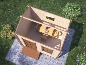 Country Utility Cabin 3.0 × 2.3