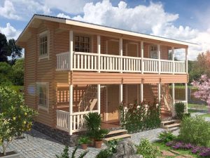 The two-storey guest house “Grant”