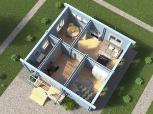 Two-Storey House “Teremok” (Winter Package)