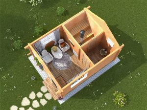 The “Firebird” Sauna