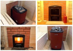A Royal-Style Timber Sauna